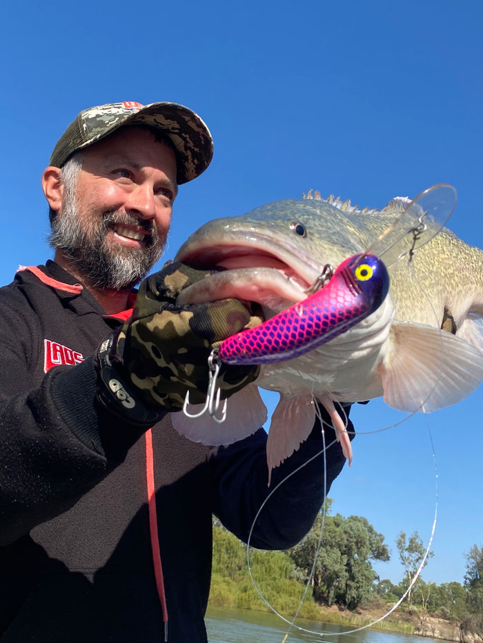 Lure in action