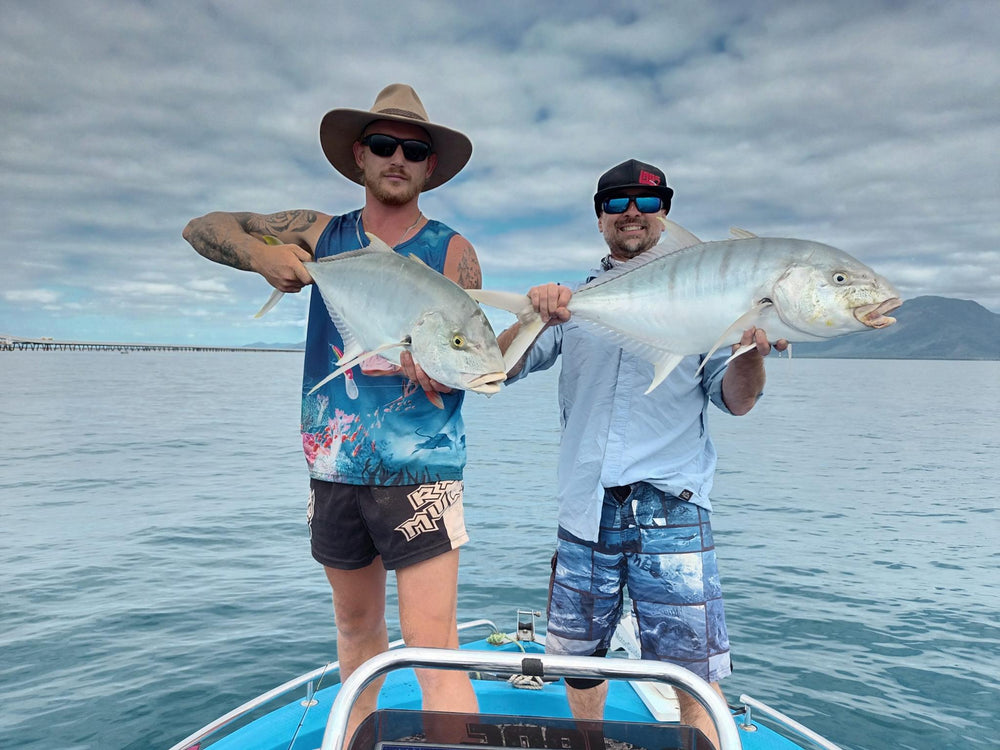 Double hookup on the 12cm Paddle Tail