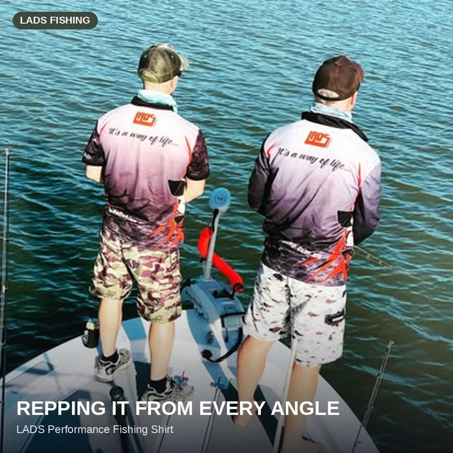 LADS Performance Fishing Shirt-Short Sleeve