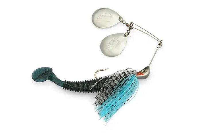 Side'b'Side Spinnerbait - Mystic Blu colourway