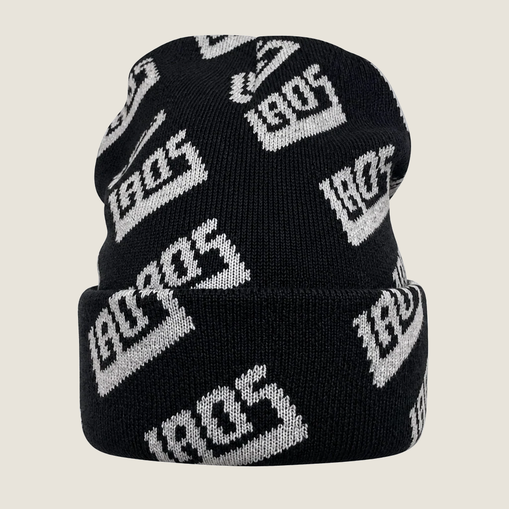 LADS Jacquard Beanie - front view