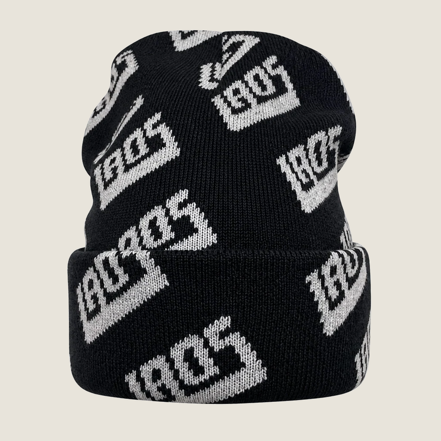 LADS Jacquard Beanie - front view